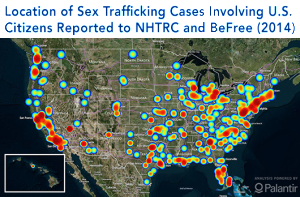 trafficking locations